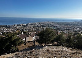 Panoramic view of Nerja from the Capistrano residential area