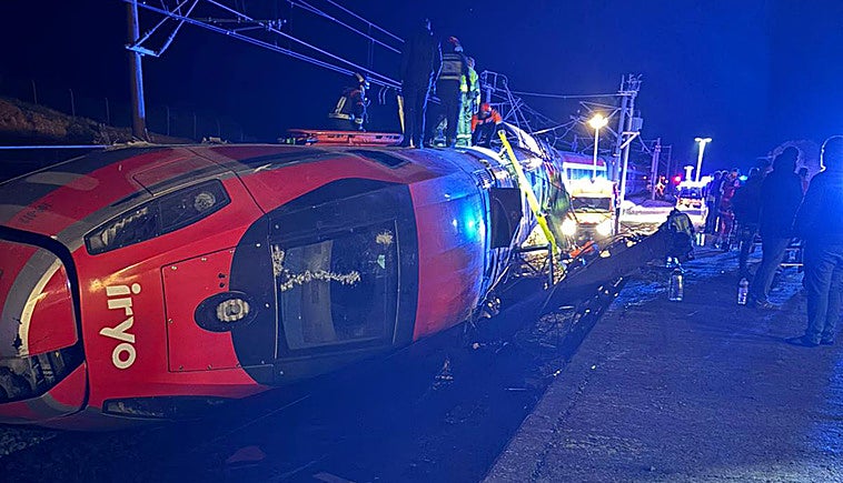 At least 39 dead and dozens injured after high-speed train from Malaga derails in Cordoba and collides with an oncoming train