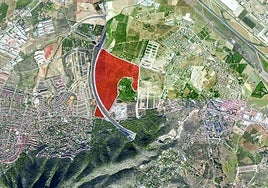 Land reserved for this new development in the 2011 general plan.
