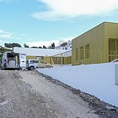 The council is putting the finishing touches to the exterior landscaping after completing the extension of the centre.