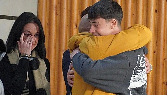 Father thanks two teens who rescued his son after Cordoba train crash: 'You fell from heaven to save him'