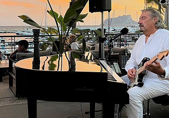 Belfast musician and composer Dave Lewis, who relocated to the Costa del Sol last year.