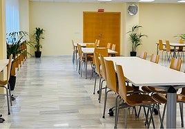 New study room in the former library in Los Boliches.