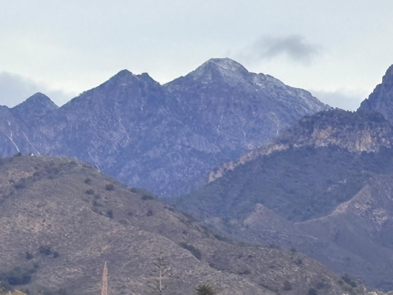 Sierras Tejeda, Almijara y Alhama, seen from Nerja.