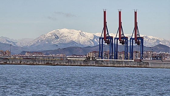 Snowy scenes around Malaga province