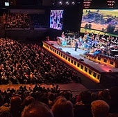 A full house at the Martín Carpena for the first of André Rieu's two nights in Malaga.