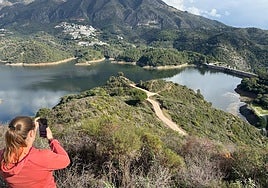 Recent image of the La Concepción reservoir.