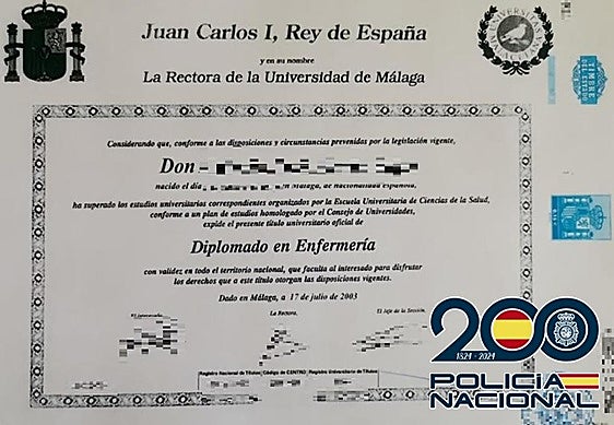 Fake nurse arrested after working in Malaga hospitals since start of pandemic