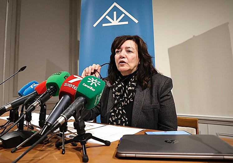 Dean of the association of architects Susana Gómez de Lara.