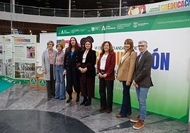 Authorities at the opening of the convention held at the Palacio de Congresos in Torremolinos.