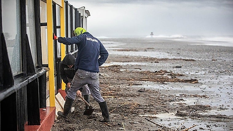 Granada's Costa Tropical escapes the worst of Storm Leonardo despite road cuts and battering rain