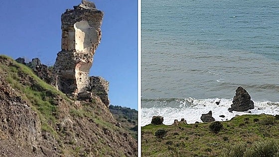 Storm Leonardo topples last remains of 16th-century Nerja watchtower