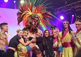 Drag queens during last year’s gala night in Torremolinos.