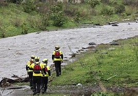 Image of the search operation in Algarrobo.