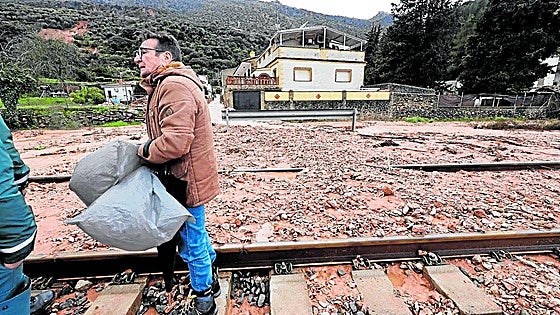 Malaga weather: evacuation at Estación de Benaoján and alarm in Montejaque