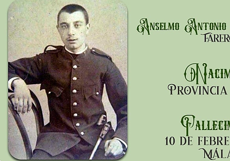 Photo of Anselmo Vilar, the supposed Torre del Mar lighthouse keeper