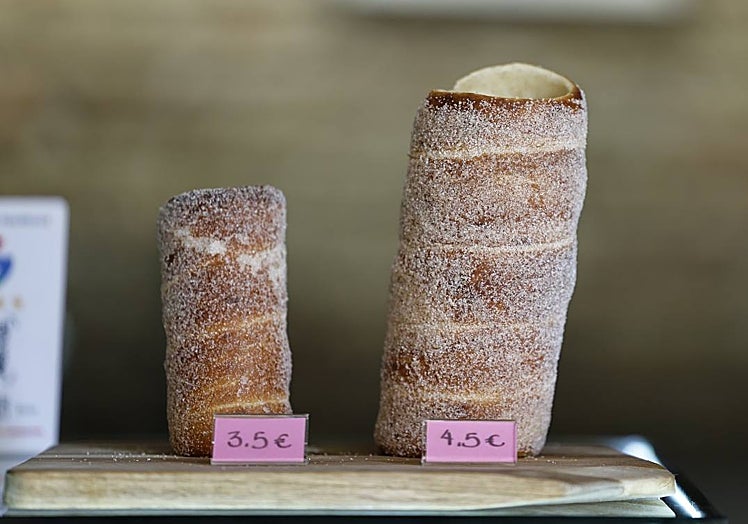 They offer two sizes, small and large.