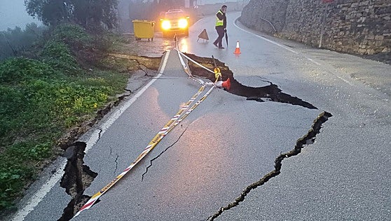 Malaga traffic: which ten provincial roads remain cut on Wednesday?