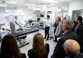 Gibraltar officially presents its advanced robotic surgery system to sponsors
