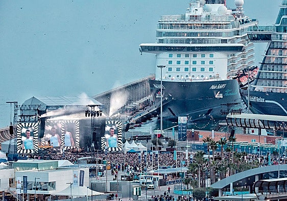 2025 saw Malaga's highest cruise ship figures in 15 years