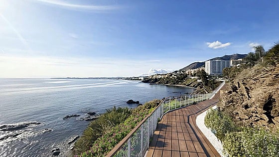 From the beach to the cliffs: this is how the Senda Litoral will reach Benalmádena