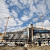 El Algarrobico hotel, where construction has been suspended for the past 20 years.
