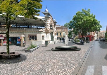 Visualisation of the Salamanca market refurbishment in Malaga city.