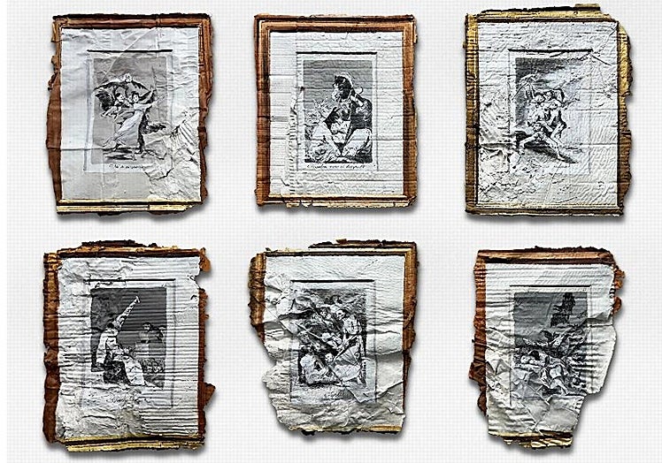 Goya's Los caprichos, by Julio Anaya.