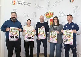 The town hall and Cártama bar owners announce the event.