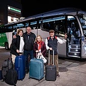 Participants on a pilgrimage to Israel were back in Malaga on Wednesday.