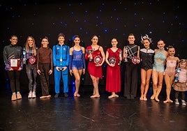 International Dance Festival finalists and winners.