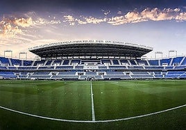 File image of the current La Rosaleda stadium.