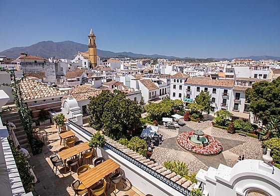View of the Estepona area.