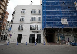 The new bar premises in Plaza de la Victoria, next to Jardín de los Monos.