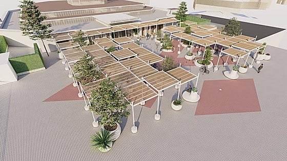 Marbella to modernise the Plaza del Mercado Central: this is what the new space will look like