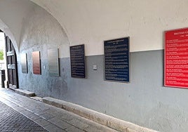 Timeline plaques installed charting 3,000 years of Gibraltar's history