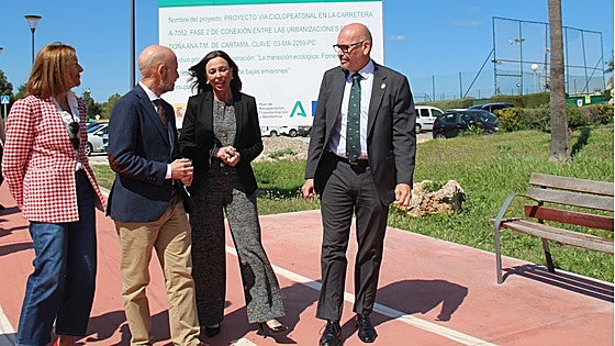 New cycle and pedestrian path opens in Cártama: phase 2 of A-7052 route complete