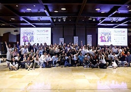 Group photo from a previous TalentLab Málaga.