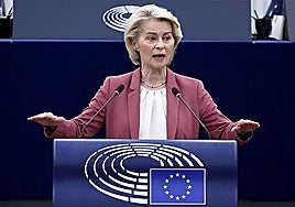 President of the European Commission Ursula von der Leyen.