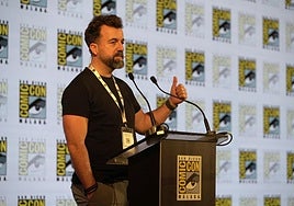 Fernando Piquer during the presentation of San Diego Comic-Con Málaga 2026 in Madrid.