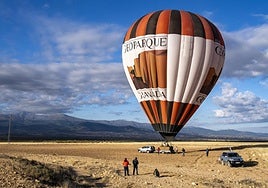 Flights usually begin at dawn from one of the launch points.