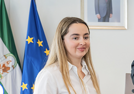 Julia Simón, youth councillor at Estepona town hall.