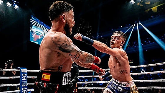 Marbella's Nico Gaffie falls short in controversial BKFC featherweight world title bout