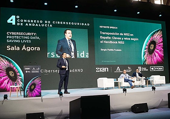 Photo from last year's Andalusian cybersecurity conference.
