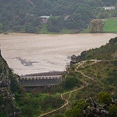 Los Caballeros, Hundidero or Montejaque dam on the Gaudares river.