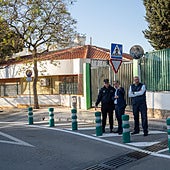 Road safety measures have been carried out in the area surrounding El Tomillar school.
