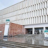 Malaga's justice headquarters.