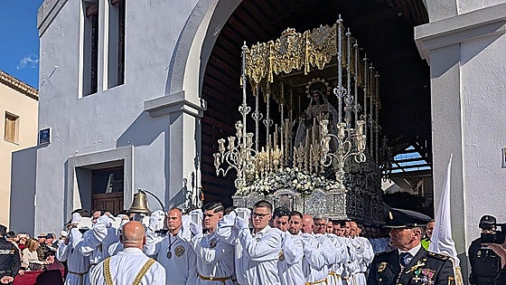 Vélez-Málaga Holy Week image restored to former glory following fire