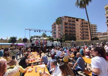 The three-day festival is held in Plaza del Remo in La Carihuela.