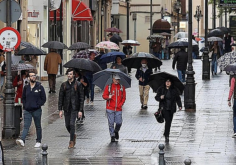 Andalucía weather: storm brings rain, haze and sharp drop in temperatures